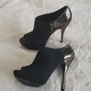 Open Toe Shoe Booties